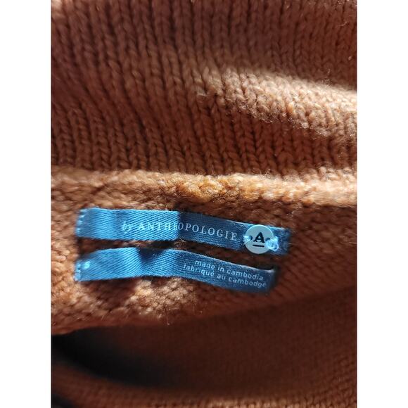 Anthropologie Cowl Neck Slouchy Women's Sweater - New Size Small - Picture 6 of 7